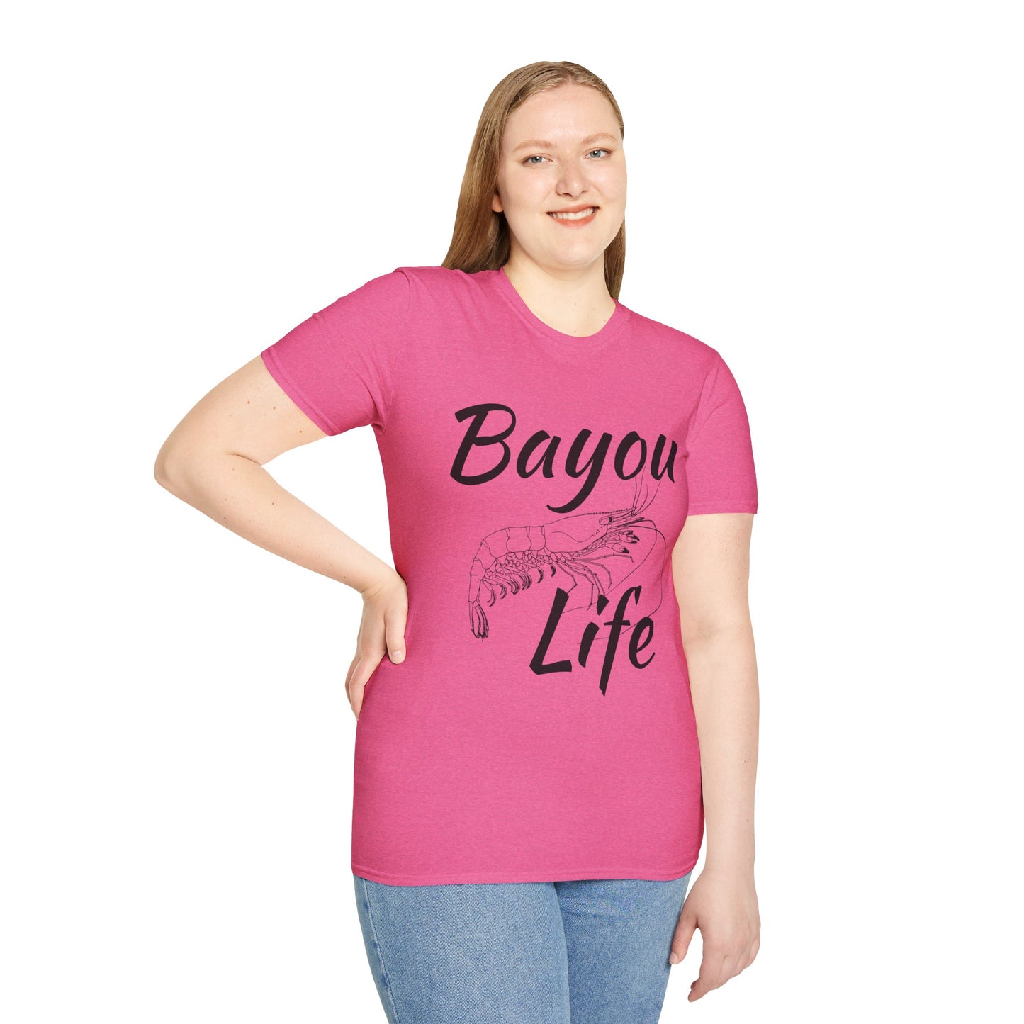 Bayou Life Unisex Softstyle T-Shirt | Perfect for Seafood Lovers, Beach Days, Southern Vibes, Family Gatherings, and Outdoor Adventures