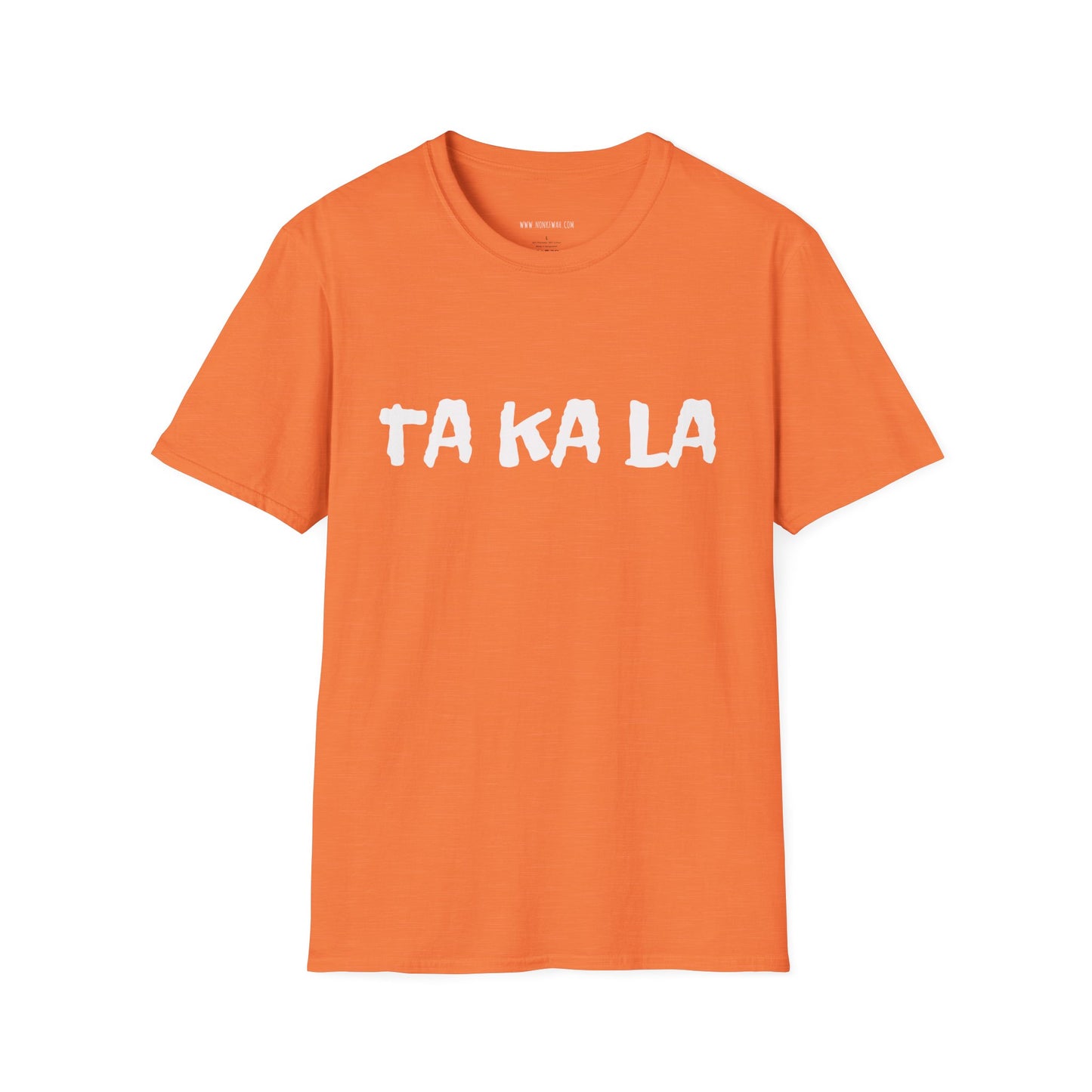 TA KA LA Minimalist Text Tee