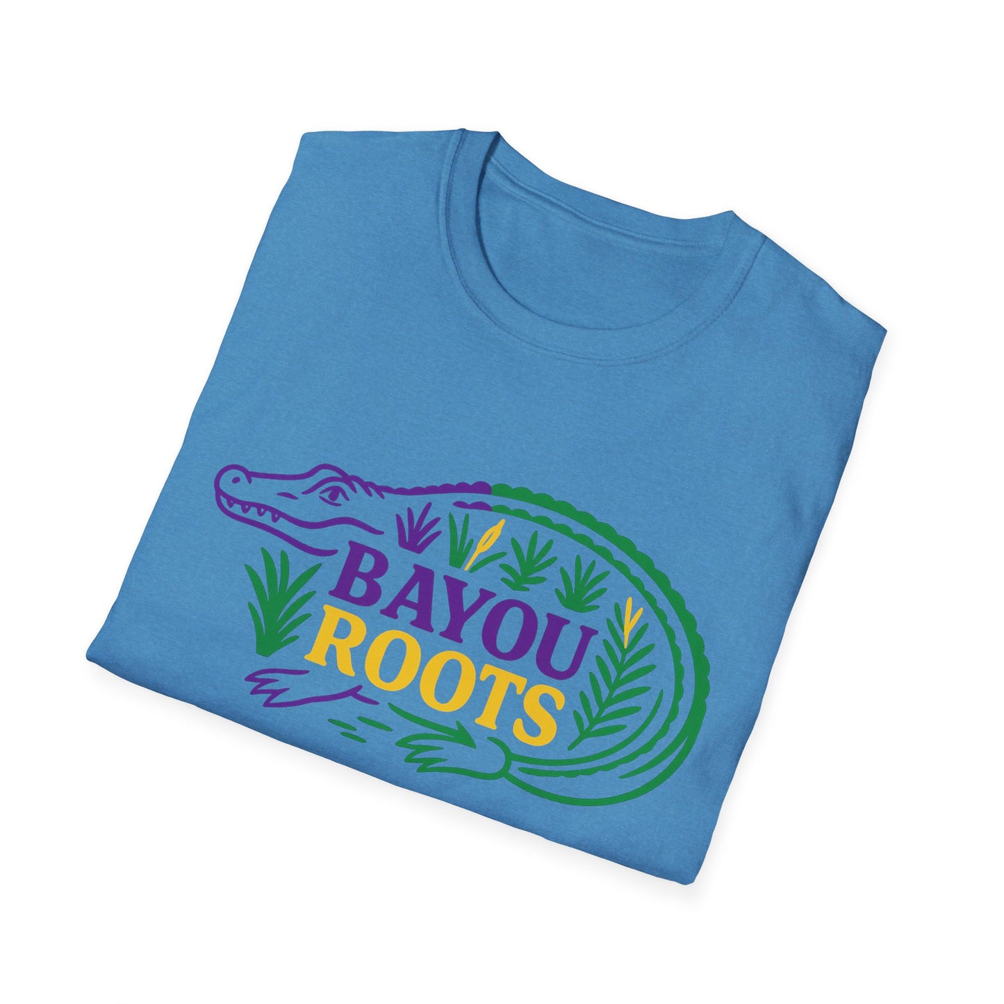 Bayou Roots Alligator T-Shirt — Louisiana Cajun Pride Tee