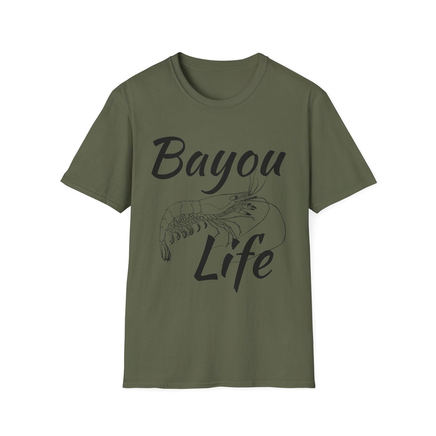 Bayou Life Unisex Softstyle T-Shirt | Perfect for Seafood Lovers, Beach Days, Southern Vibes, Family Gatherings, and Outdoor Adventures