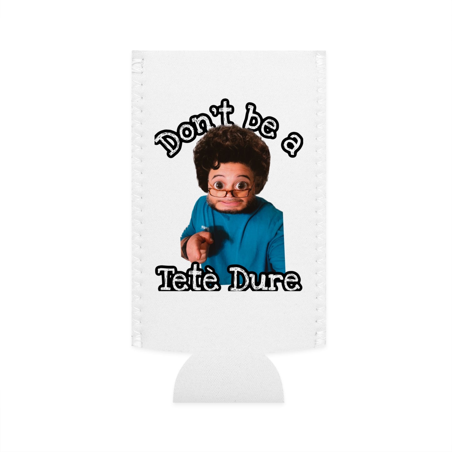 Cajun State-of-Mind Slim Can Cooler | Fun Beverage Sleeve for BBQs, Tailgating, Gifts, Summer Parties, and More