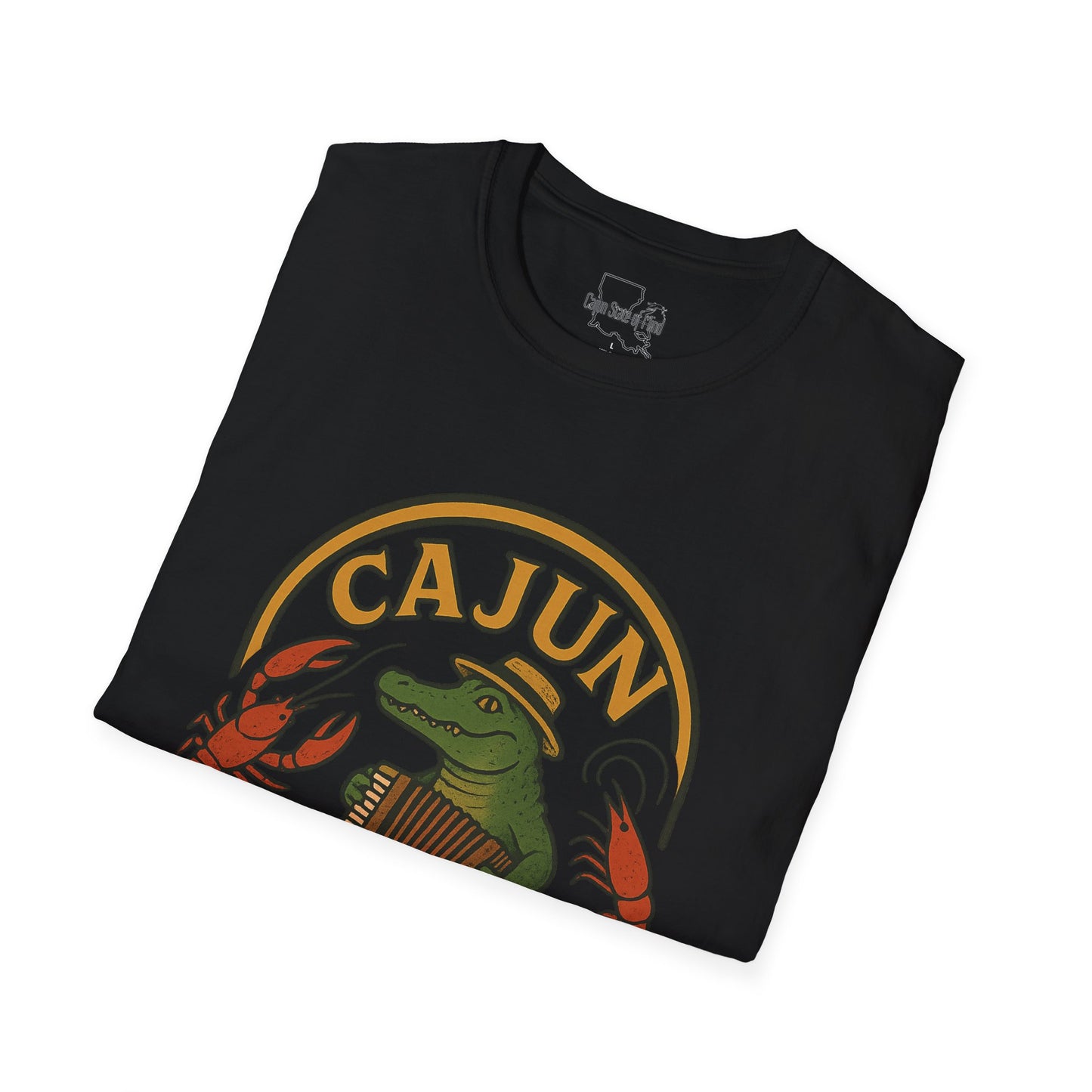Cajun All Day T-Shirt | Unisex Softstyle Tee, Southern Pride Apparel, Louisiana Gift, Casual Wear, Unique Graphic Shirt