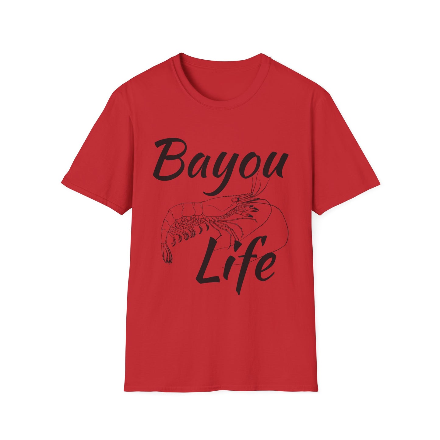 Bayou Life Unisex Softstyle T-Shirt | Perfect for Seafood Lovers, Beach Days, Southern Vibes, Family Gatherings, and Outdoor Adventures