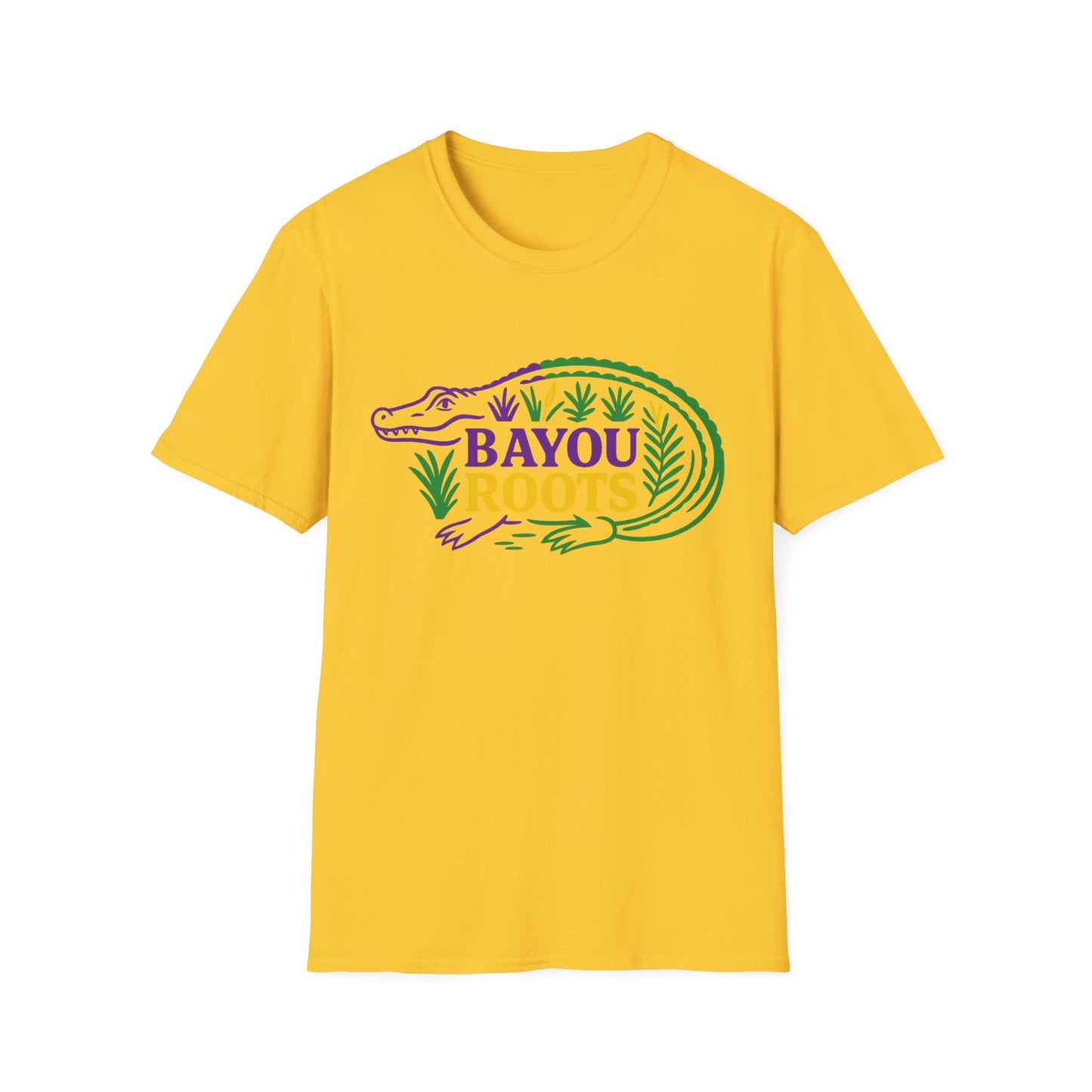 Bayou Roots Alligator T-Shirt — Louisiana Cajun Pride Tee