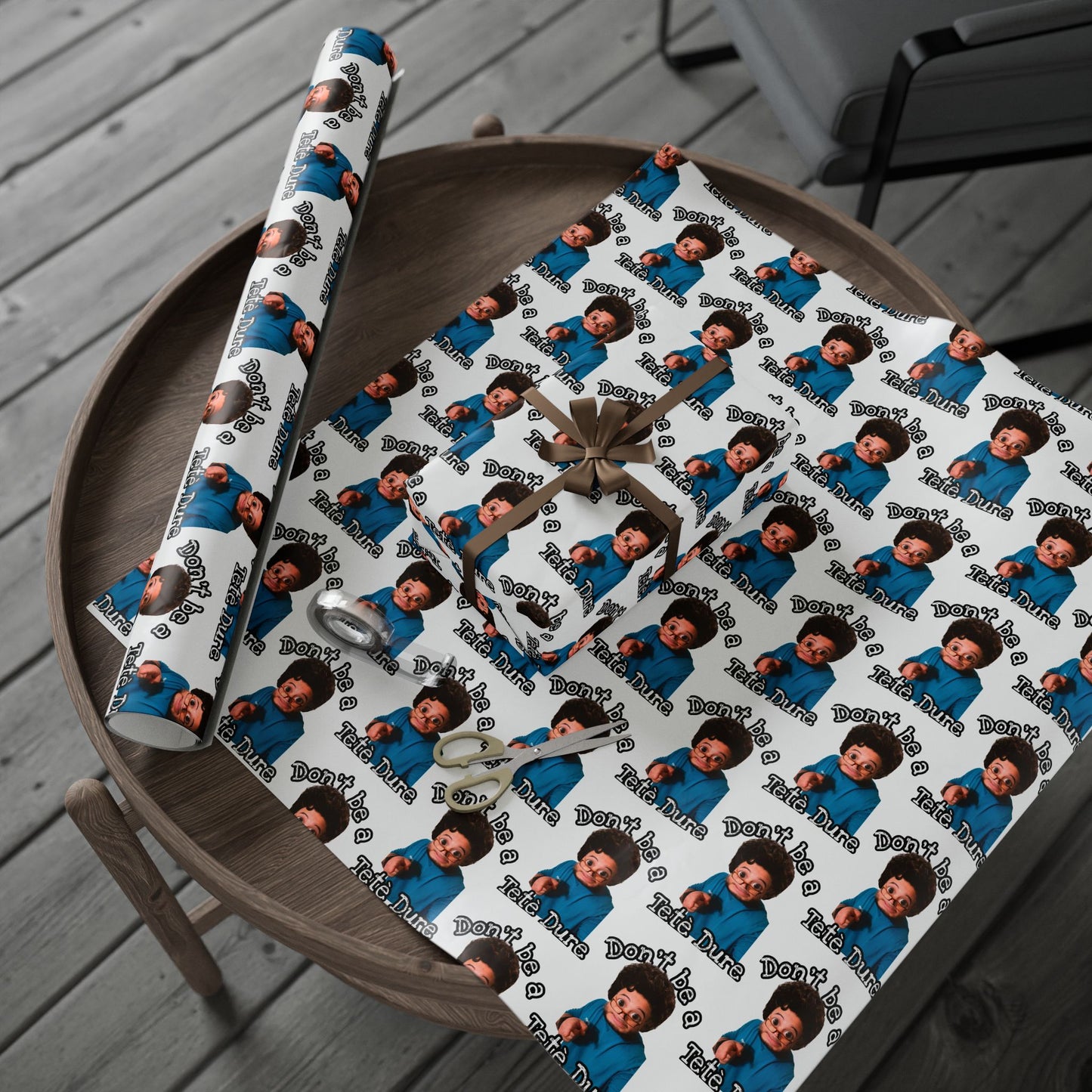 Novelty Wrapping Paper — Cajun Grandmaw wrapping paper