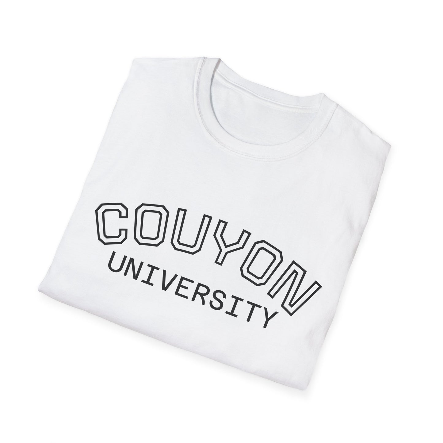 Vintage Graphic T-Shirt, Couyon University Tee, Unisex College Apparel, Casual Everyday Wear, Gifts for Students, Graduation Shirts