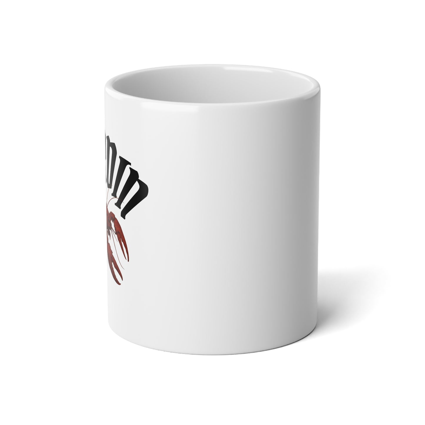 20oz Jumbo Coffee Mug — 'Verdin' crawfish mug
