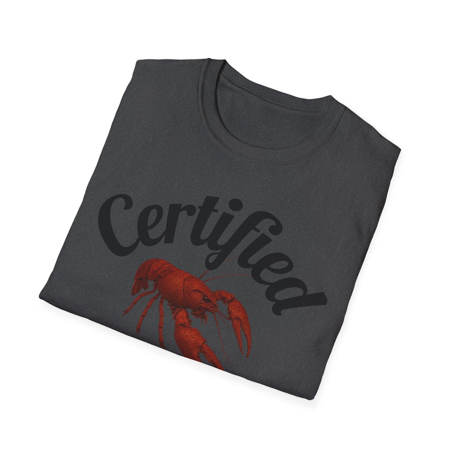Certified Boil Master T-Shirt — Cajun Crawfish Boil Cooking Tee