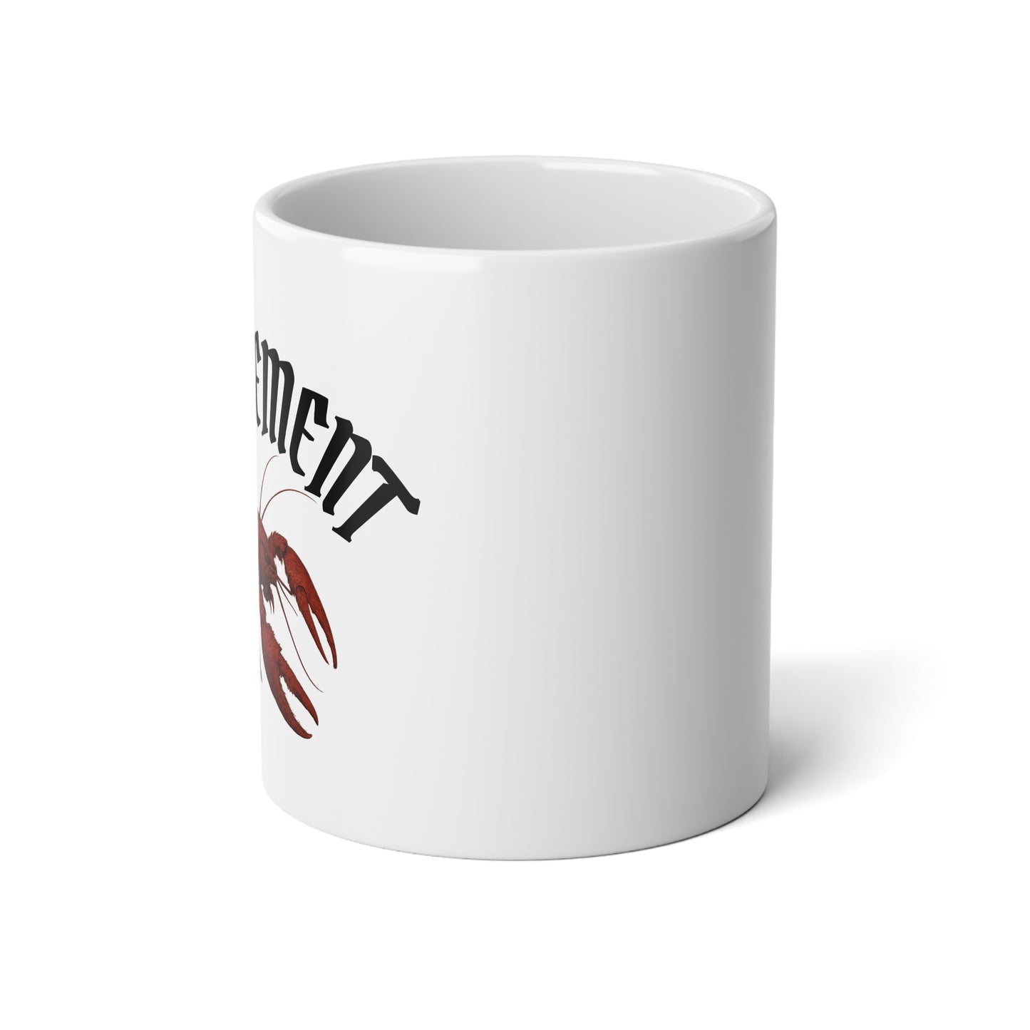20oz- jumbo Coffee Mug – 'Authement' crawfish mug