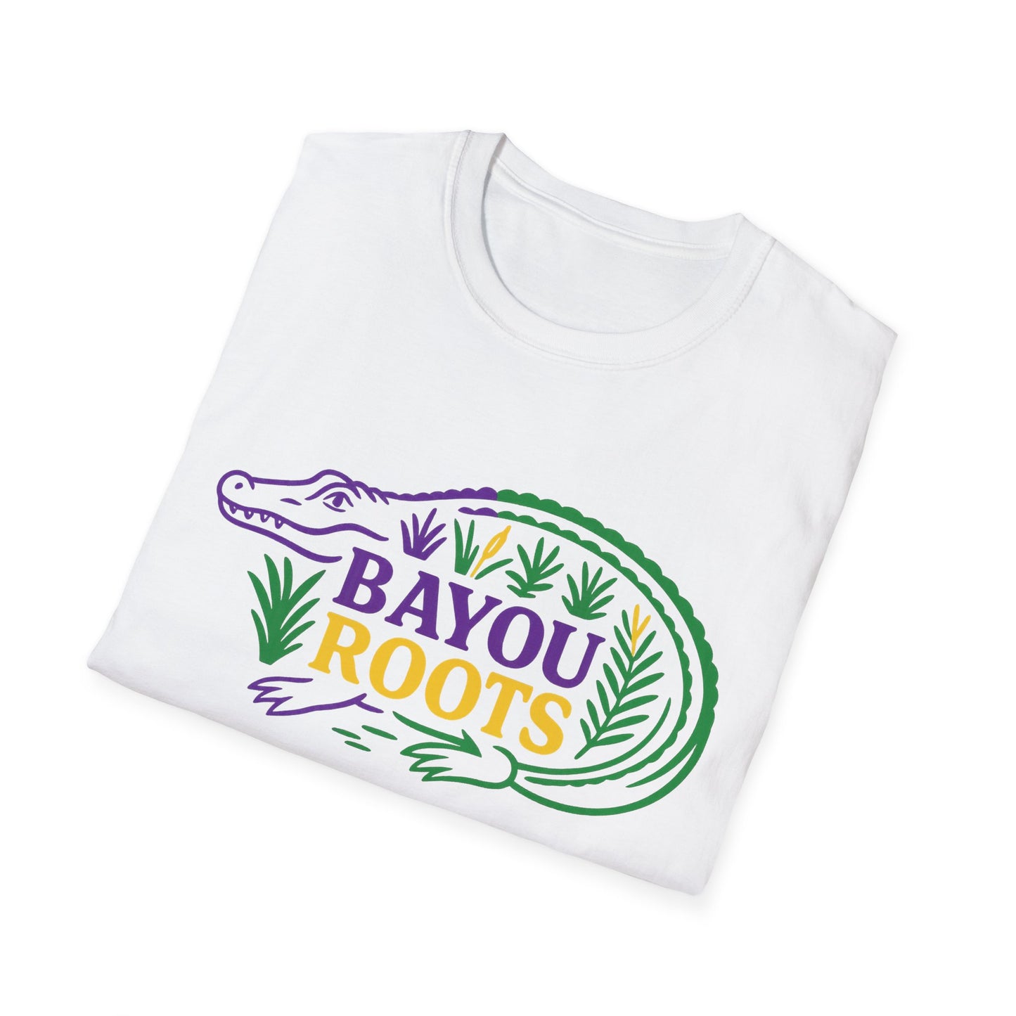 Bayou Roots Alligator T-Shirt — Louisiana Cajun Pride Tee