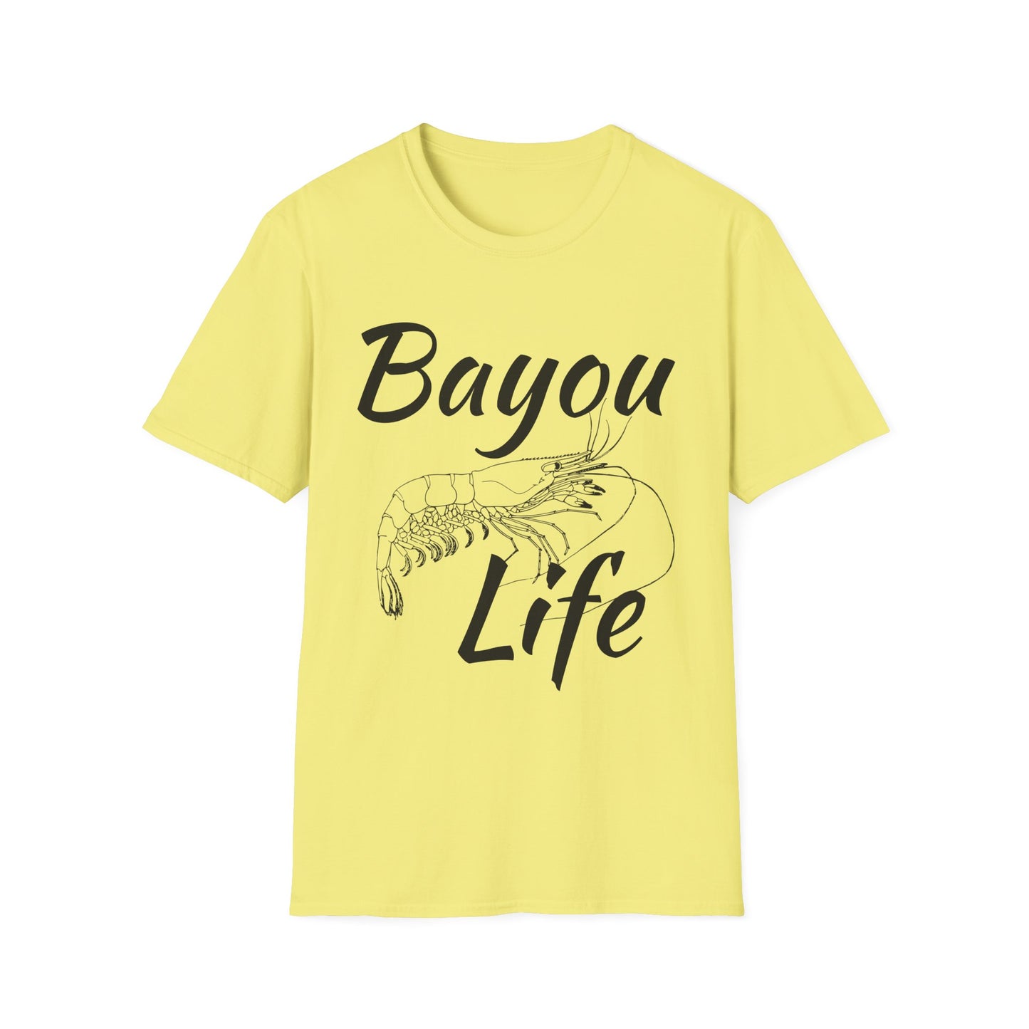 Bayou Life Unisex Softstyle T-Shirt | Perfect for Seafood Lovers, Beach Days, Southern Vibes, Family Gatherings, and Outdoor Adventures