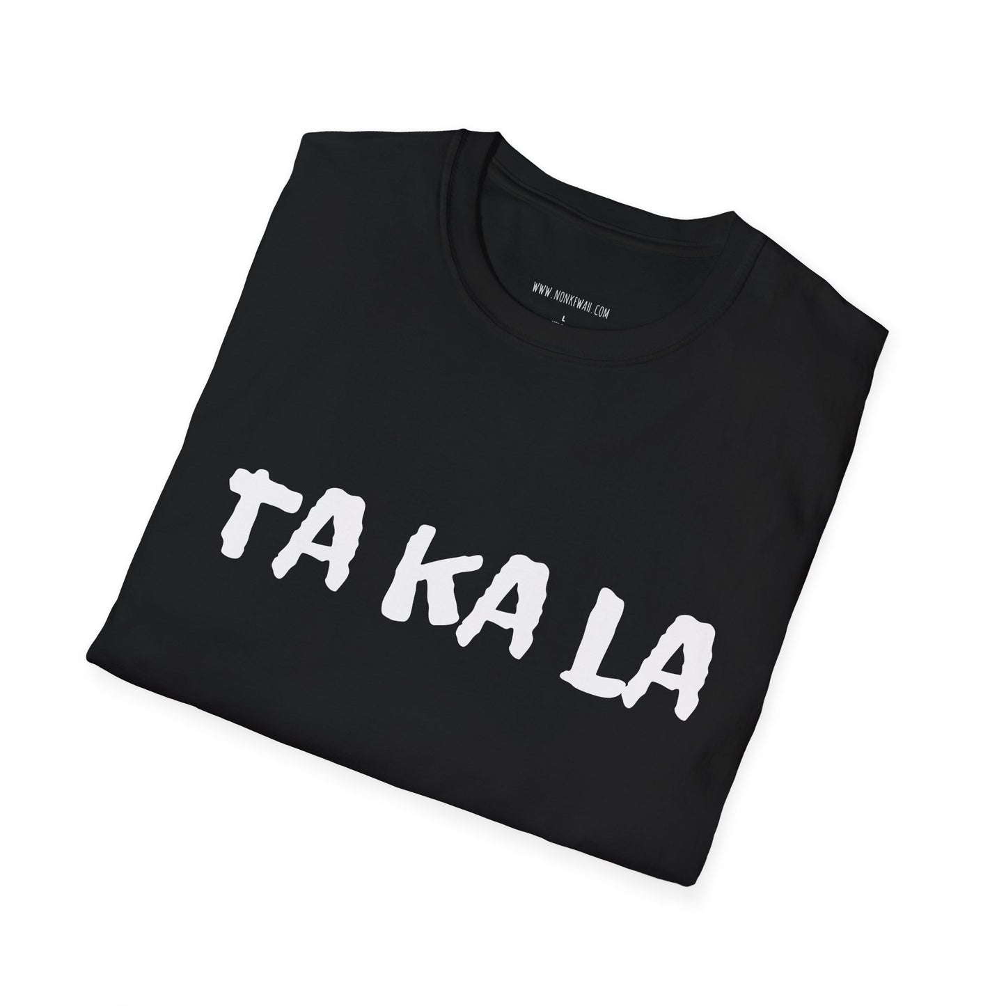 TA KA LA Minimalist Text Tee